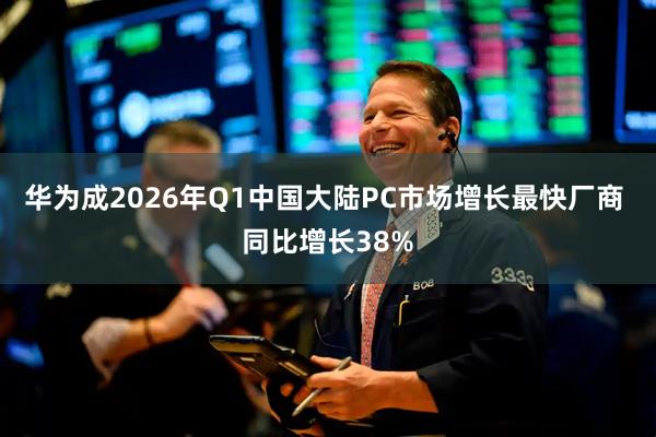 华为成2026年Q1中国大陆PC市场增长最快厂商 同比增长38%